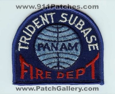 Trident Subase Pan Am Fire Department (Washington)
Thanks to Chris Gilbert for this scan.
Keywords: dept american sumarine usn navy