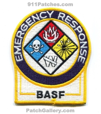 BASF Corporation Parsippany Emergency Response Team ERT Patch (New Jersey)
Scan By: PatchGallery.com
Keywords: industrial plant fire ems hazmat haz-mat