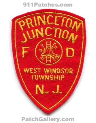 Princeton Junction Fire Department West Windsor Township Patch (New Jersey)
Scan By: PatchGallery.com
Keywords: dept. twp.