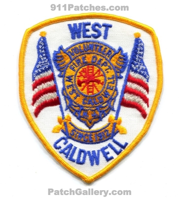 West Caldwell Volunteer Fire Department Patch (New Jersey)
Scan By: PatchGallery.com
Keywords: vol. dept. since 1912
