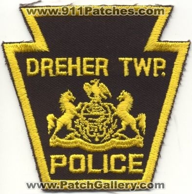 Dreher Twp Police
Thanks to EmblemAndPatchSales.com for this scan.
Keywords: pennsylvania township
