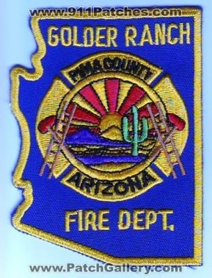 Golder Ranch Fire Department (Arizona)
Thanks to Dave Slade for this scan.
County: Pima
