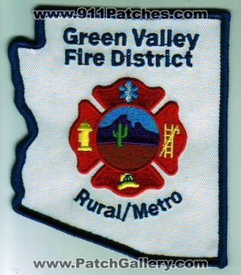 Green Valley Fire District Rural Metro (Arizona)
Thanks to Dave Slade for this scan.
