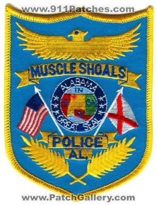 Muscle Shoals Police (Alabama)
Scan By: PatchGallery.com
