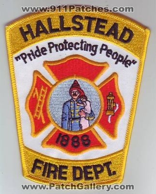 Hallstead Fire Department (Pennsylvania)
Thanks to Dave Slade for this scan.
