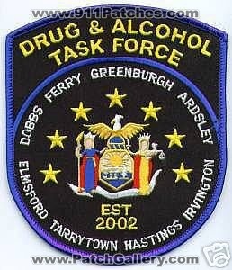 New York Police Department Drug & Alcohol Trask Force (New York)
Thanks to apdsgt for this scan.
Keywords: nypd and dobbs ferry greenburgh ardsley elmsford tarrytown hastings irvington