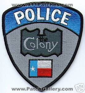 The Colony Police (Texas)
Thanks to apdsgt for this scan.
