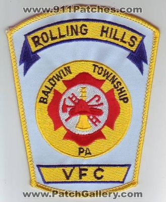 Rolling Hills Volunteer Fire Company (Pennsylvania)
Thanks to Dave Slade for this scan.
Keywords: vfd
