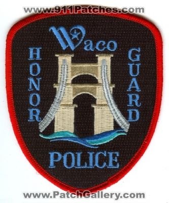 Waco Police Honor Guard (Texas)
Scan By: PatchGallery.com
