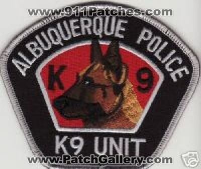 Albuquerque Police K-9 Unit (New Mexico)
Thanks to Police-Patches-Collector.com for this scan.
Keywords: k9