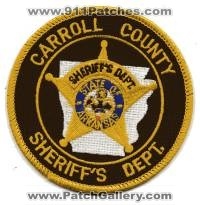 Carroll County Sheriff's Department (Arkansas)
Thanks to BensPatchCollection.com for this scan.
Keywords: sheriffs dept