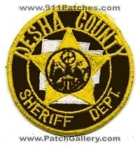 Desha County Sheriff Department (Arkansas)
Thanks to BensPatchCollection.com for this scan.
Keywords: dept