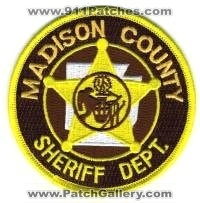 Madison County Sheriff Department (Arkansas)
Thanks to BensPatchCollection.com for this scan.
Keywords: dept