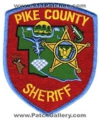Pike County Sheriff (Arkansas)
Thanks to BensPatchCollection.com for this scan.

