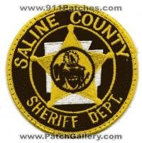 Saline County Sheriff Department (Arkansas)
Thanks to BensPatchCollection.com for this scan.
Keywords: dept