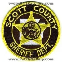 Scott County Sheriff Department (Arkansas)
Thanks to BensPatchCollection.com for this scan.
Keywords: dept