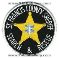 Saint Francis County Sheriff Search & Rescue (Arkansas)
Thanks to BensPatchCollection.com for this scan.
Keywords: st sar and