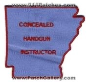 Arkansas Concealed Handgun Instructor (Arkansas)
Thanks to BensPatchCollection.com for this scan.
