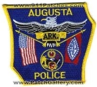 Augusta Police (Arkansas)
Thanks to BensPatchCollection.com for this scan.
