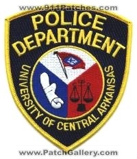 University of Central Arkansas Police Department (Arkansas)
Thanks to BensPatchCollection.com for this scan.
