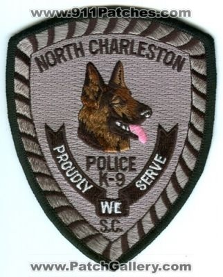 North Charleston Police K-9 (South Carolina)
Scan By: PatchGallery.com
Keywords: k9 s.c. sc