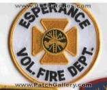 Esperance Volunteer Fire Department (New York)
Thanks to Brent Kimberland for this scan.
Keywords: vol. dept.