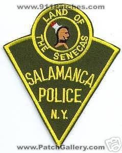 Salamanca Police (New York)
Thanks to apdsgt for this scan.
