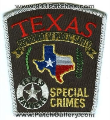 Texas Rangers Special Crimes (Texas)
Scan By: PatchGallery.com
Keywords: department of public safety dps