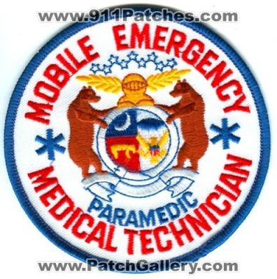 Mobile Emergency Medical Technician Paramedic (Missouri)
Scan By: PatchGallery.com
Keywords: ems emt