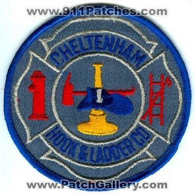 Cheltenham Hook And Ladder Company 1 (Pennsylvania)
Scan By: PatchGallery.com
Keywords: &