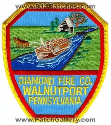 Diamond Fire Company (Pennsylvania)
Scan By: PatchGallery.com
Keywords: co. walnutport