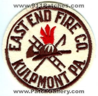 East End Fire Company (Pennsylvania)
Scan By: PatchGallery.com
Keywords: co. kulpmont pa.