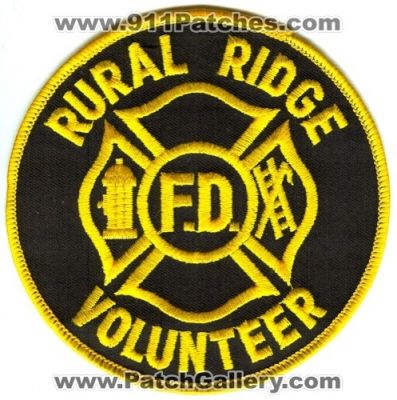 Rural Ridge Volunteer Fire Department (Pennsylvania)
Scan By: PatchGallery.com
Keywords: f.d.