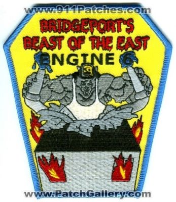 Bridgeport Fire Department Engine 6 (Connecticut)
Scan By: PatchGallery.com
Keywords: dept. bridgeport's beast of the east