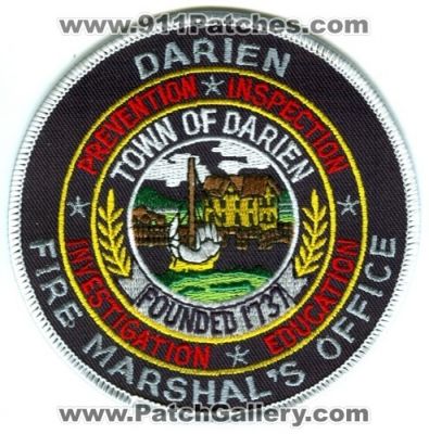 Darien Fire Marshal's Office (Connecticut)
Scan By: PatchGallery.com
Keywords: marshals town of