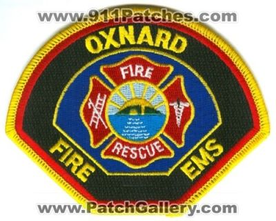 Oxnard Fire Rescue EMS Department (California)
Scan By: PatchGallery.com
Keywords: dept.