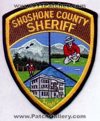 Shoshone County Sheriff
Thanks to EmblemAndPatchSales.com for this scan.
Keywords: idaho