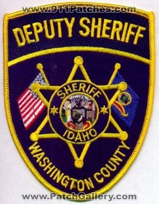 Washington County Deputy Sheriff
Thanks to EmblemAndPatchSales.com for this scan.
Keywords: idaho