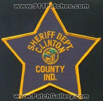 Clinton County Sheriff Dept
Thanks to EmblemAndPatchSales.com for this scan.
Keywords: indiana department
