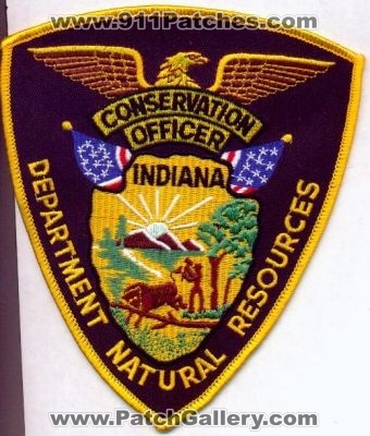 Indiana Department of Natural Resources Conservation Officer
Thanks to EmblemAndPatchSales.com for this scan.
