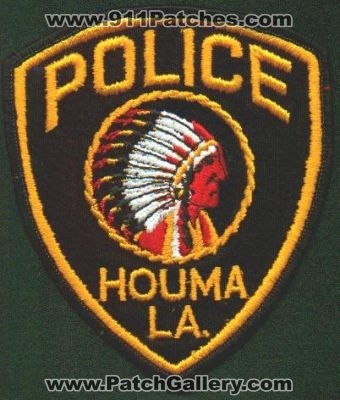 Houma Police
Thanks to EmblemAndPatchSales.com for this scan.
Keywords: louisiana