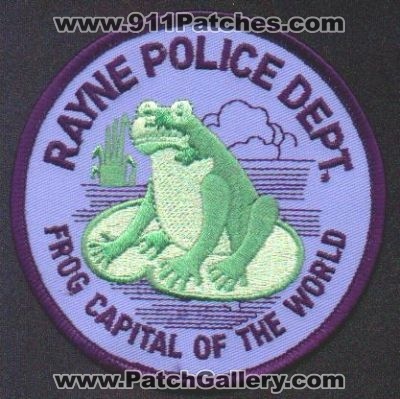 Rayne Police Dept
Thanks to EmblemAndPatchSales.com for this scan.
Keywords: louisiana department