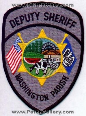Washington Parish Sheriff Deputy
Thanks to EmblemAndPatchSales.com for this scan.
Keywords: louisiana