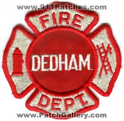 Dedham Fire Department (Massachusetts)
Scan By: PatchGallery.com
Keywords: dept.