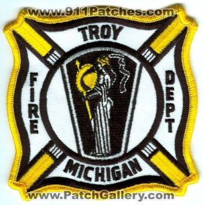 Troy Fire Department Patch (Michigan)
Scan By: PatchGallery.com
Keywords: dept.