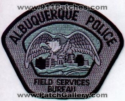 Albuquerque Police Field Services Bureau
Thanks to EmblemAndPatchSales.com for this scan.
Keywords: new mexico