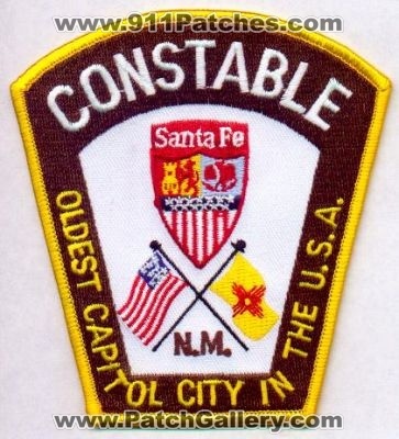 Santa Fe Constable
Thanks to EmblemAndPatchSales.com for this scan.
Keywords: new mexico