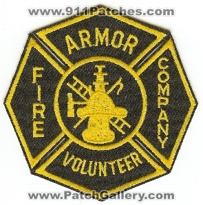 Armor Volunteer Fire Company
Thanks to PaulsFirePatches.com for this scan.
Keywords: new york