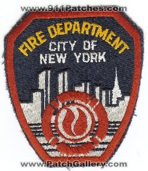 FDNY Fire Department
Thanks to PaulsFirePatches.com for this scan.
Keywords: new york fire department city of