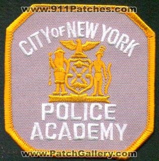 New York Police Department Academy
Thanks to EmblemAndPatchSales.com for this scan.
Keywords: nypd city of